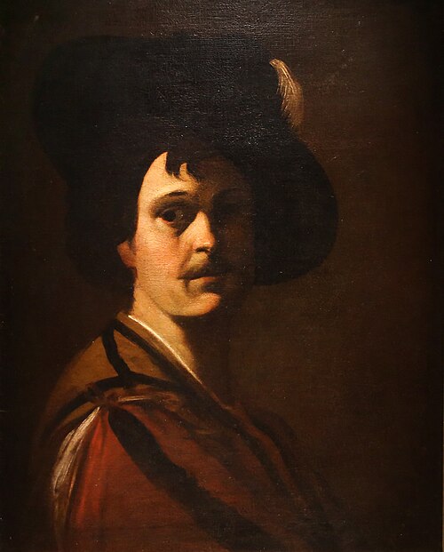 Autoportrait, 1625, Orazio Riminaldi