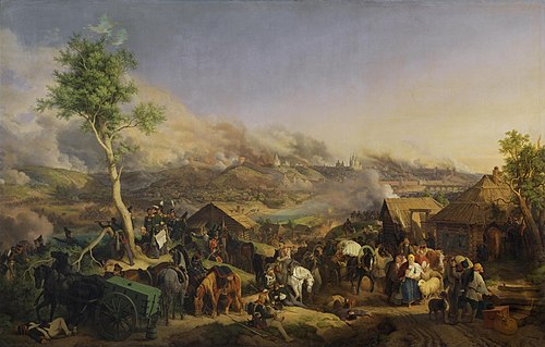 Battle of Smolensk on 5 (17) August 1812, 1846, Peter von Hess