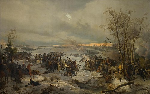 The Battle of Krasny on 5 (17) November 1812, 1849, Peter von Hess