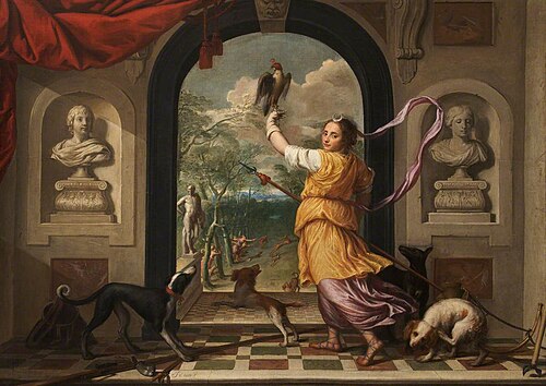 Diana the Huntress, , Jacob van Oost le Vieux