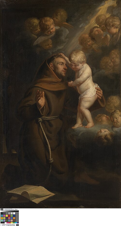 The Infant Christ appears to Saint Antony, 1640, Jacob van Oost le Vieux