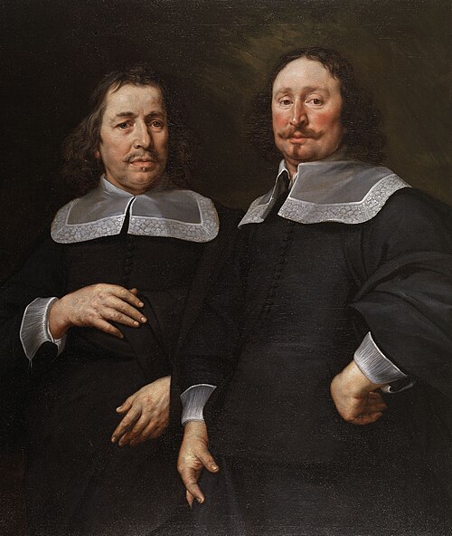 Portrait de deux hommes, 1940, Jacob van Oost le Vieux