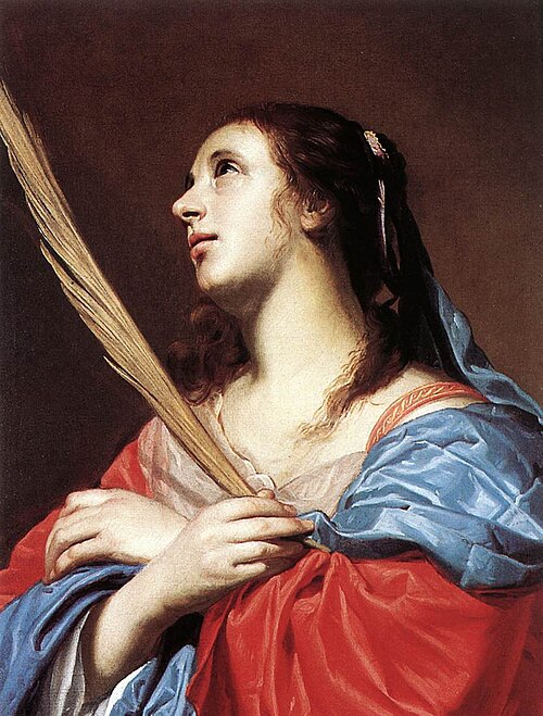 Female martyr, 1640, Jacob van Oost le Vieux