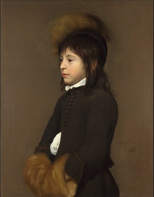 Portrait of an 11-year-old Boy, 1650, Jacob van Oost le Vieux