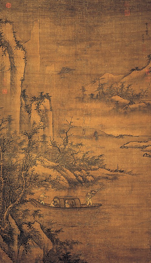 Visiting Tai Kuei on a Snowy Night, , Zhou Wenjing