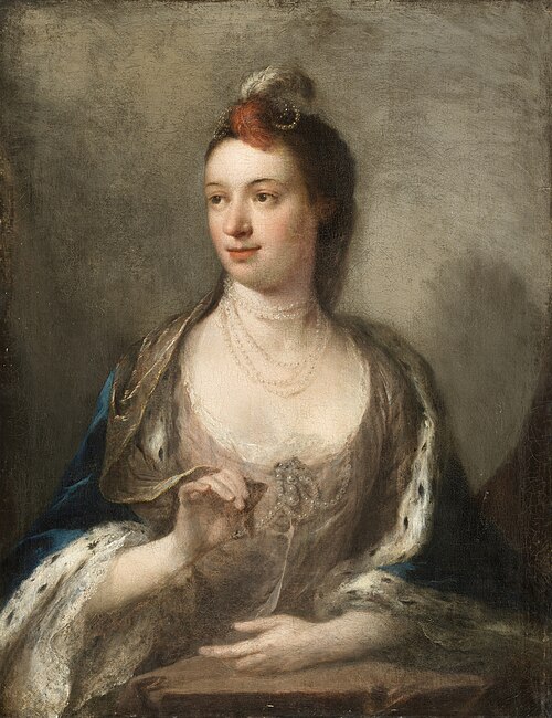Portrait of Susannah Walker, 1760, Thomas Frye