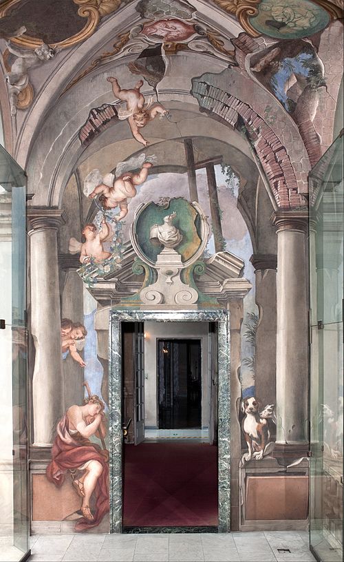 Loggia of the Ruins, 1689, Paolo Gerolamo Piola