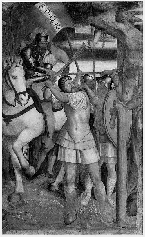 Crucifixion of a Thief, , Paolo da Caylina le Jeune