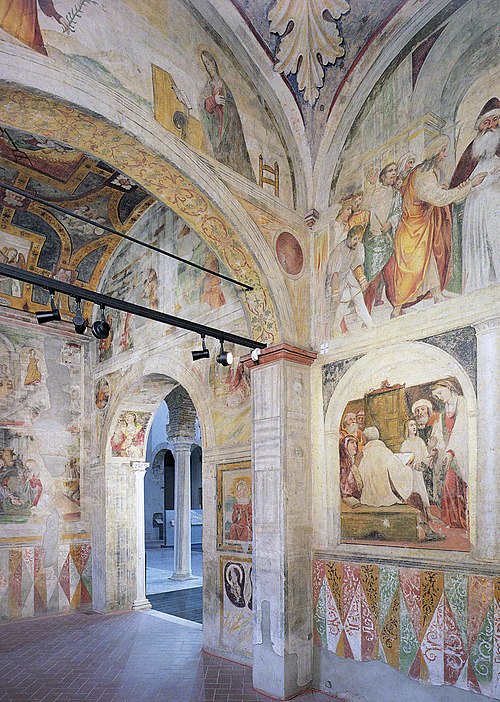 fresques de la chapelle de la Vierge, 1527, Paolo da Caylina le Jeune