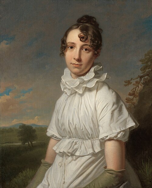 Portrait of Emma Jane Hodges, 1810, Charles Howard Hodges