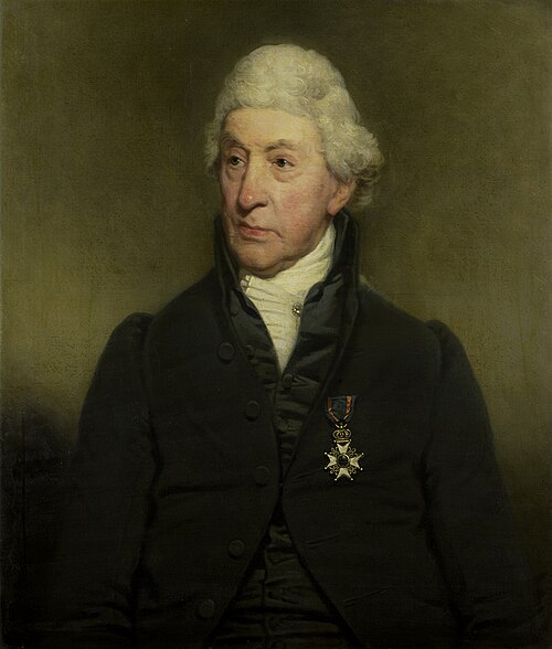 Portrait of Christiaan Everhard Vaillant, Refiner of Salpeter, Water Board Member for De Beemster, D, 1820, Charles Howard Hodges