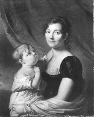 Ms. Elisabeth M. van Hoorn Smissaert (1777-1852) (wife of P.TH. of Hoorn), 1810, Charles Howard Hodges