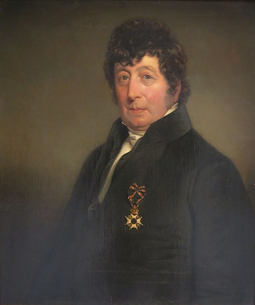 Portret van Jacob de Jong (1768-1838), 1820, Charles Howard Hodges