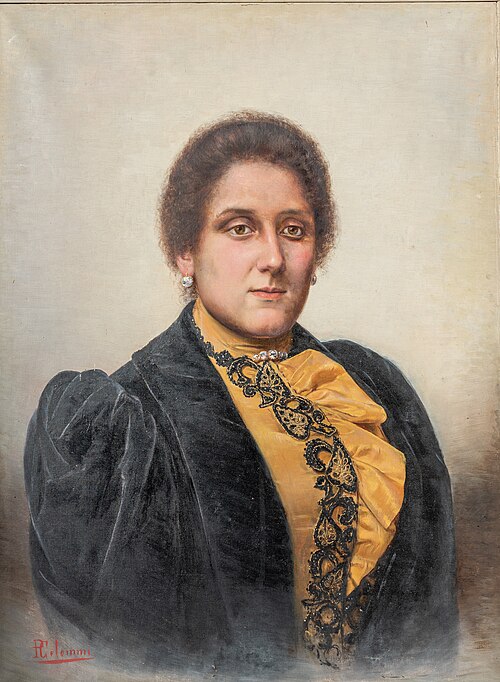 Ritratto della signora Ponno, , Pasquale Celommi