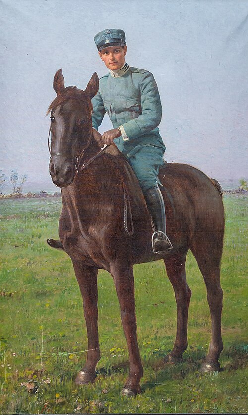 Ritratto di Attilio Triboletti, 1916, Pasquale Celommi