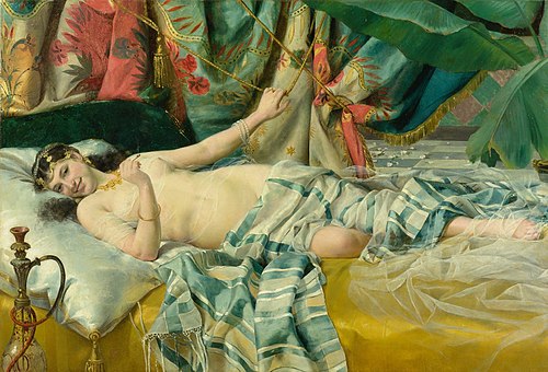 L'odalisca, 1881, Pasquale Celommi