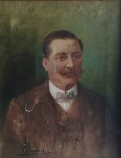 Ritratto di Achille Petrei, , Pasquale Celommi