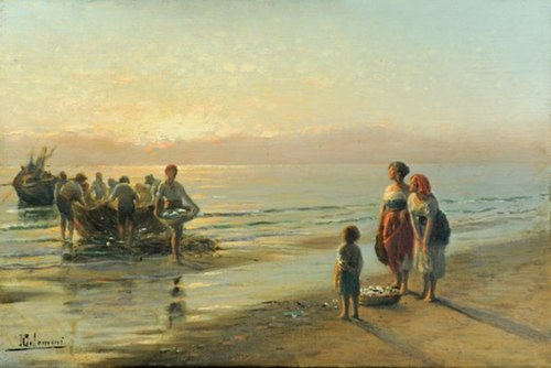 L'alba sul mare, , Pasquale Celommi