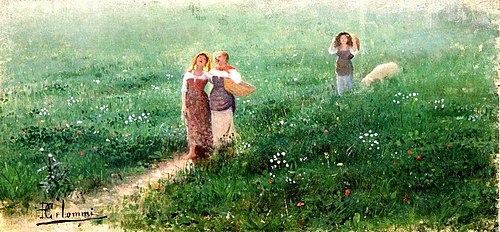 Primavera (bozzetto), 1900, Pasquale Celommi