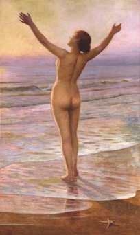 Saluto all'aurora, 1909, Pasquale Celommi