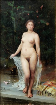 L'odalisca, 1900, Pasquale Celommi
