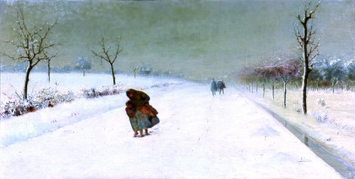 Inverno, 1901, Pasquale Celommi
