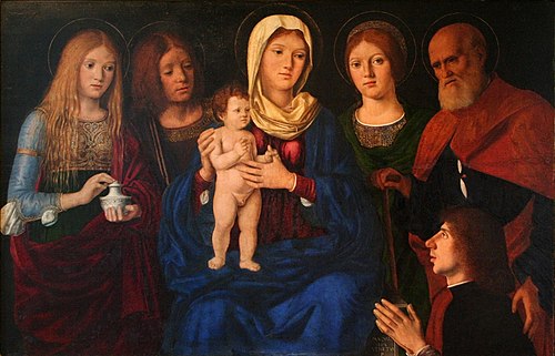 Holy Conversation, 1502, Pasqualino di Niccolò