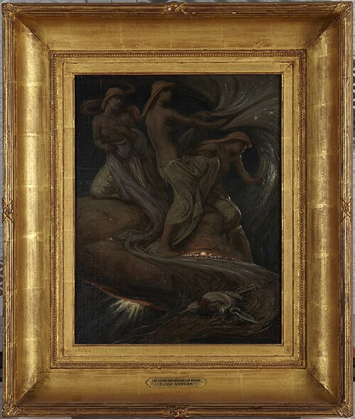 The Fates Gathering in the Stars, , Elihu Vedder