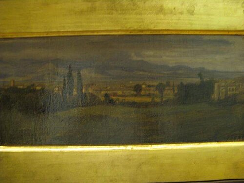 Roman Campagna, Lago Di Bracciano, 1866, Elihu Vedder