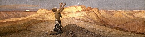 Prayer for Death in the Desert, 1867, Elihu Vedder