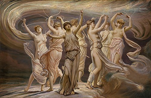 The Pleiades, 1885, Elihu Vedder