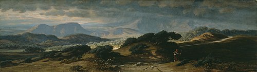Storm in Umbria, 1875, Elihu Vedder