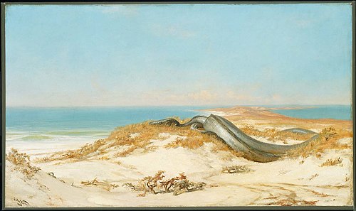 The Lair of the Sea Serpent, 1864, Elihu Vedder