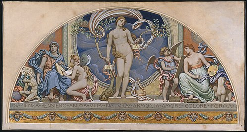 Rome Representative of the Arts, 1894, Elihu Vedder