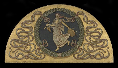 Music, 1893, Elihu Vedder
