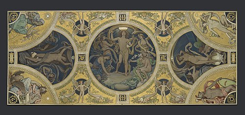 Abundance of The Days of the Week, 1893, Elihu Vedder