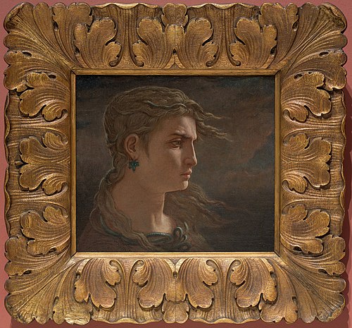 Head of Medusa, 1878, Elihu Vedder