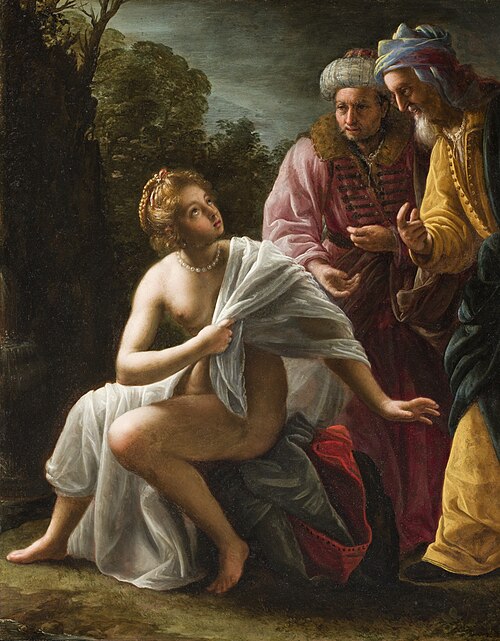 Susanna and the Elders, 1620, Ottavio Leoni