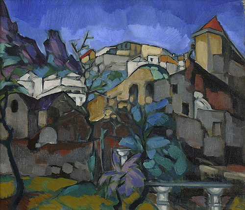 Capri Landscape, , Konrad Mägi