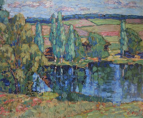 Kasaritsa maastik, 1910, Konrad Mägi