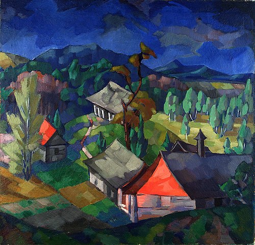 Lake Saadjärv Landscape, 1923, Konrad Mägi
