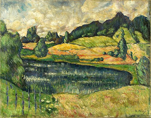Landscape from Estonia, 1915, Konrad Mägi