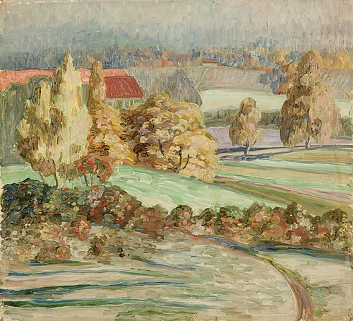Sügismaastik, , Konrad Mägi