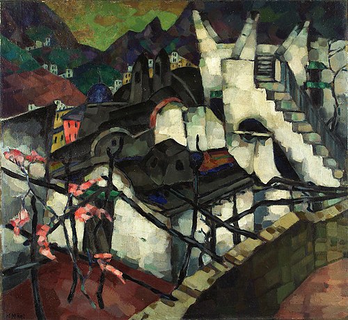Capri motiiv, 1921, Konrad Mägi