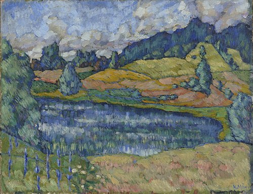 Maastik, 1915, Konrad Mägi