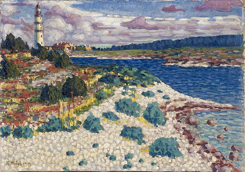 Saaremaa motiiv, 1913, Konrad Mägi