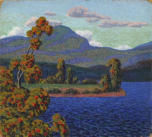 Norwegian Landscape, 1909, Konrad Mägi