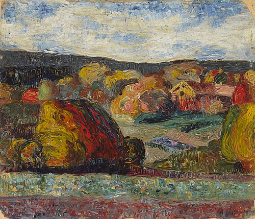 Norwegian Landscape, , Konrad Mägi