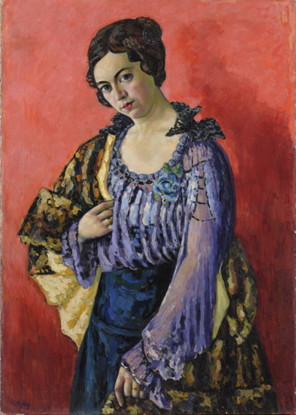 Daami portree, , Konrad Mägi