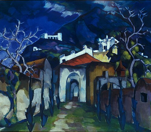 Capri, 1922, Konrad Mägi